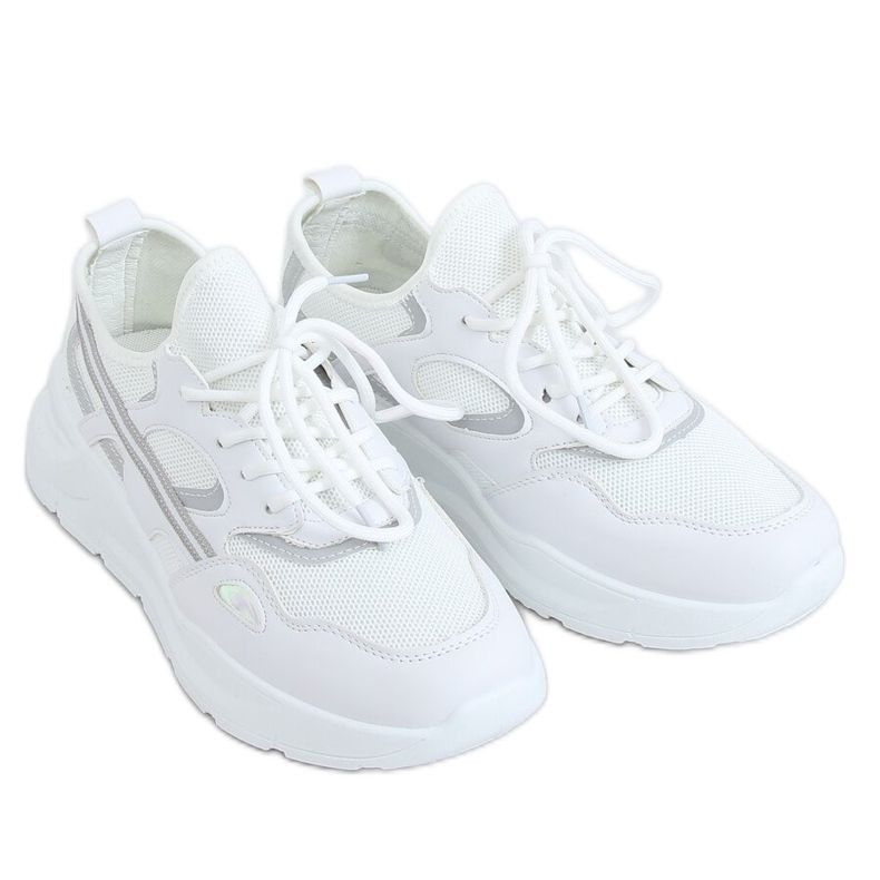 Zapatillas deportivas blancas B0-560 Blanco Zapatillas deportivas blancas B0-560 Blanco
