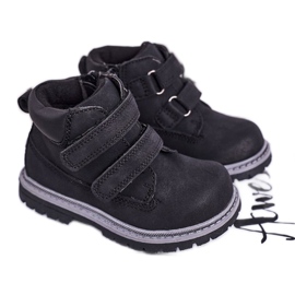 Apawwa Velcro Moa Negro Infantil Apawwa Velcro Moa Negro Infantil