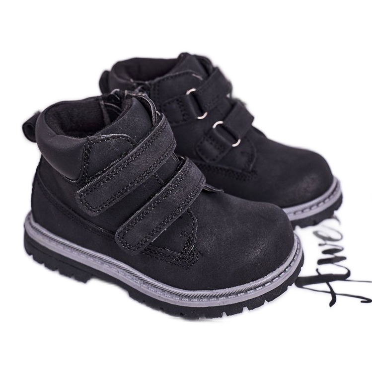 Apawwa Velcro Moa Negro Infantil
