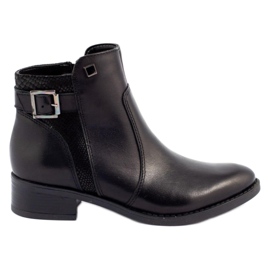 Dolce Pietro Black Botas aislantes de mujer 0892 black negro