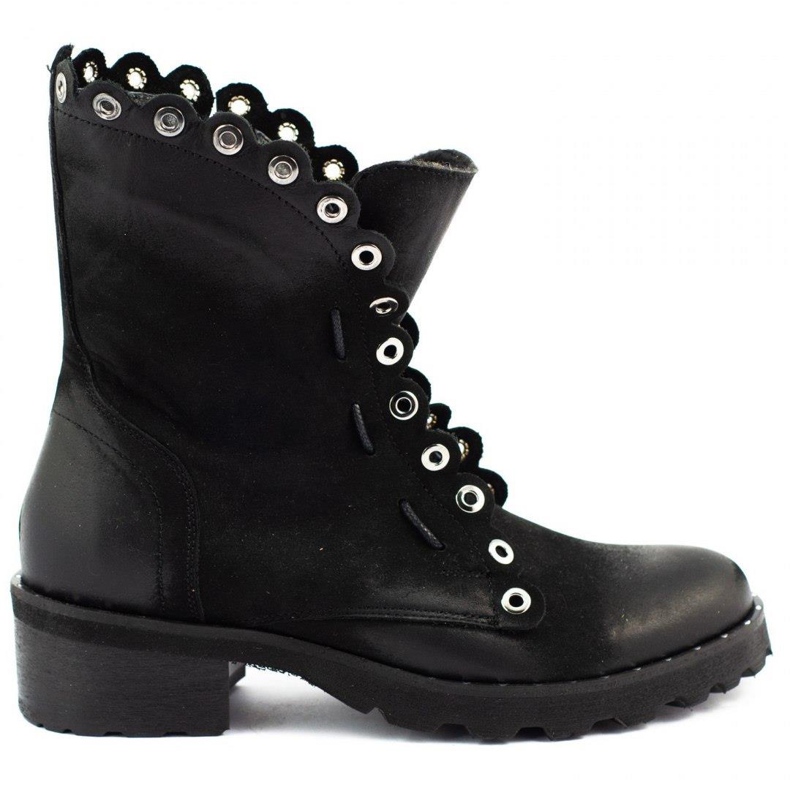 Dolce Pietro Botas de mujer insuladas 1040 negro