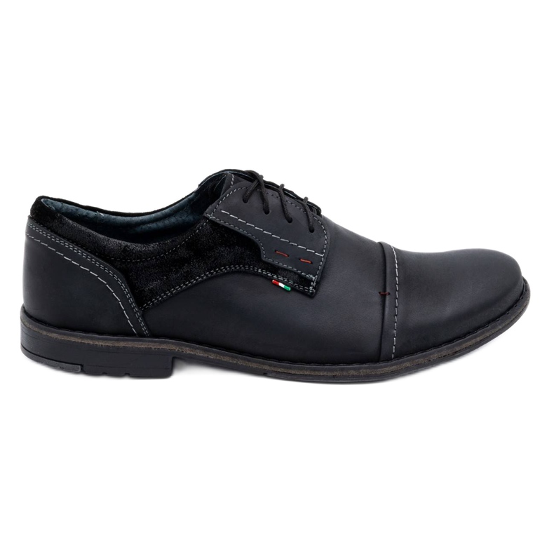 Olivier Zapatos piel hombre 253 negro