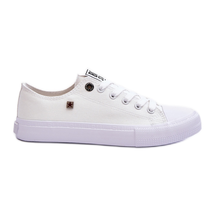 Zapatillas bajas clásicas para mujer Big Star AA274010 Blanco