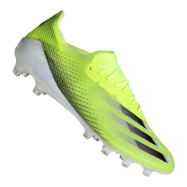 Botas de fútbol Adidas X Ghosted.1 Ag M FY0957 multicolor amarillo