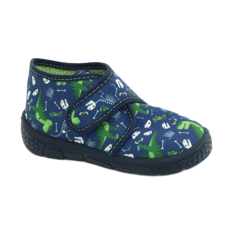 Calzado infantil befado 538P037 blanco azul marino verde