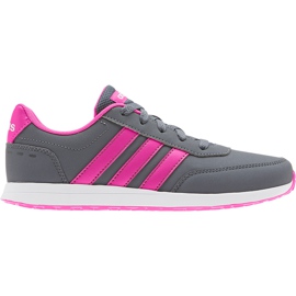Zapatillas adidas Vs Switch 2 K para niños gris-rosa FV5653