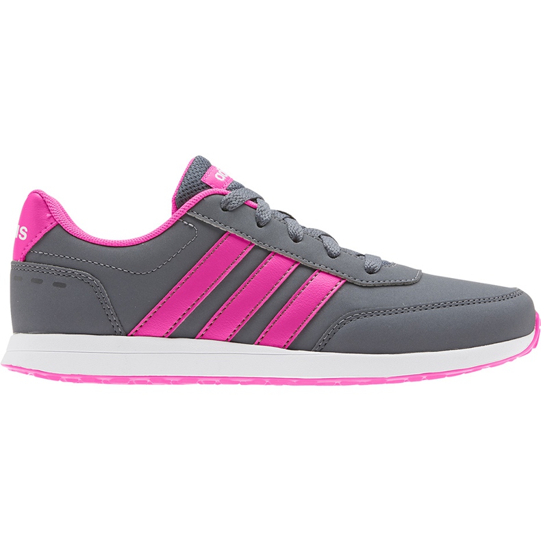 Zapatillas adidas Vs Switch 2 K para niños gris-rosa FV5653 rosado