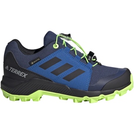 Zapatillas adidas Terrex Gtx K para niños EF2231 azul marino y azul
