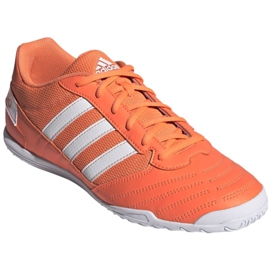 Zapatos de interior adidas Super Sala In M G55909 multicolor naranja