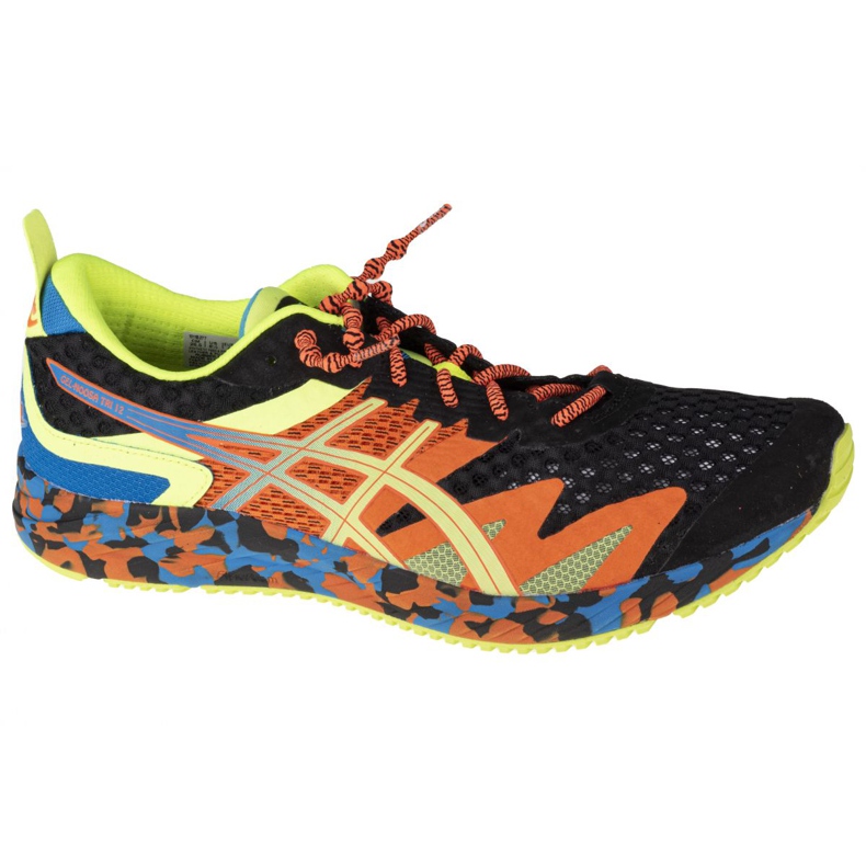 Zapatillas Asics Gel-Noosa Tri 12 M 1011B277-005 negro azul naranja amarillo Zapatillas Asics Gel-Noosa Tri 12 M 1011B277-005 negro azul naranja amarillo