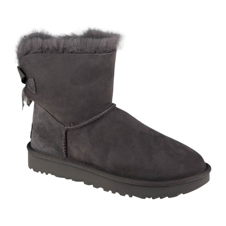 Zapatos Ugg Mini Bailey Bow Ii W 1016501-GREY negro