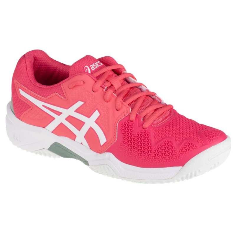 Asics Gel-Resolution 8 Clay Gs Jr 1044A019-702 rosado Asics Gel-Resolution 8 Clay Gs Jr 1044A019-702 rosado