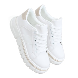 Blanco NB382P Zapatillas de suela alta beige