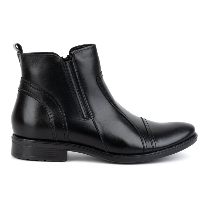 Olivier Botas Chelsea de invierno para hombre 1001 negro