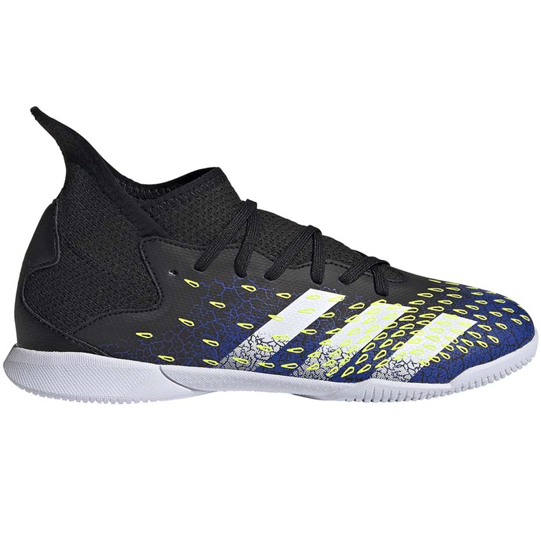 Adidas Predator Freak.3 In Junior botas de fútbol, ​​negro y azul marino FY0614