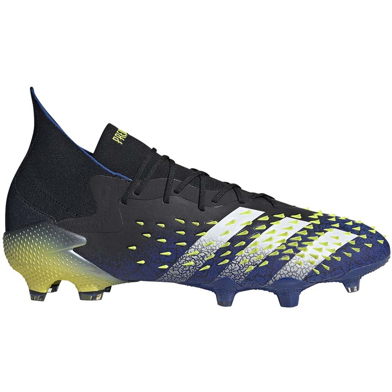 Botas de fútbol adidas Predator Freak.1 Fg negro-azul marino-verde FY0743