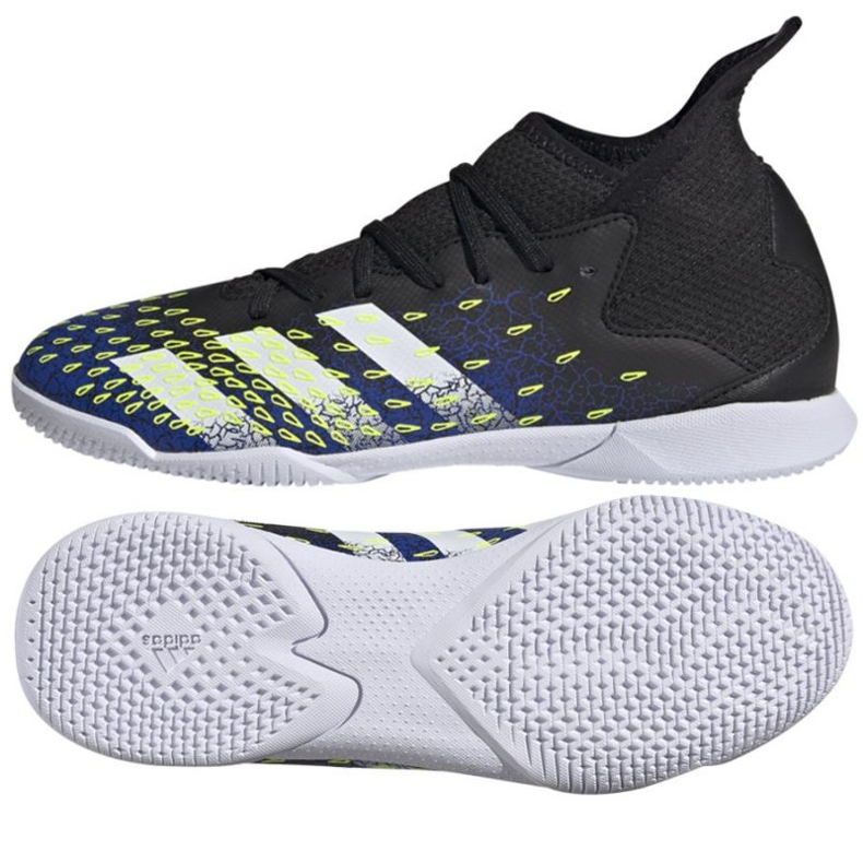 Botas de fútbol adidas Predator Freak.3 In Jr FY0614 multicolor negro