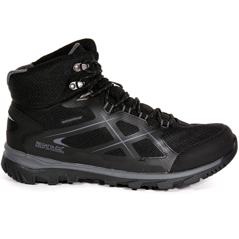 Zapatillas hombre Regatta Kota Mid negras RMF490 9V8 negro