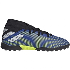 Botas de fútbol adidas Nemeziz 3 Tf Jr FY0821 negro Botas de fútbol adidas Nemeziz 3 Tf Jr FY0821 negro