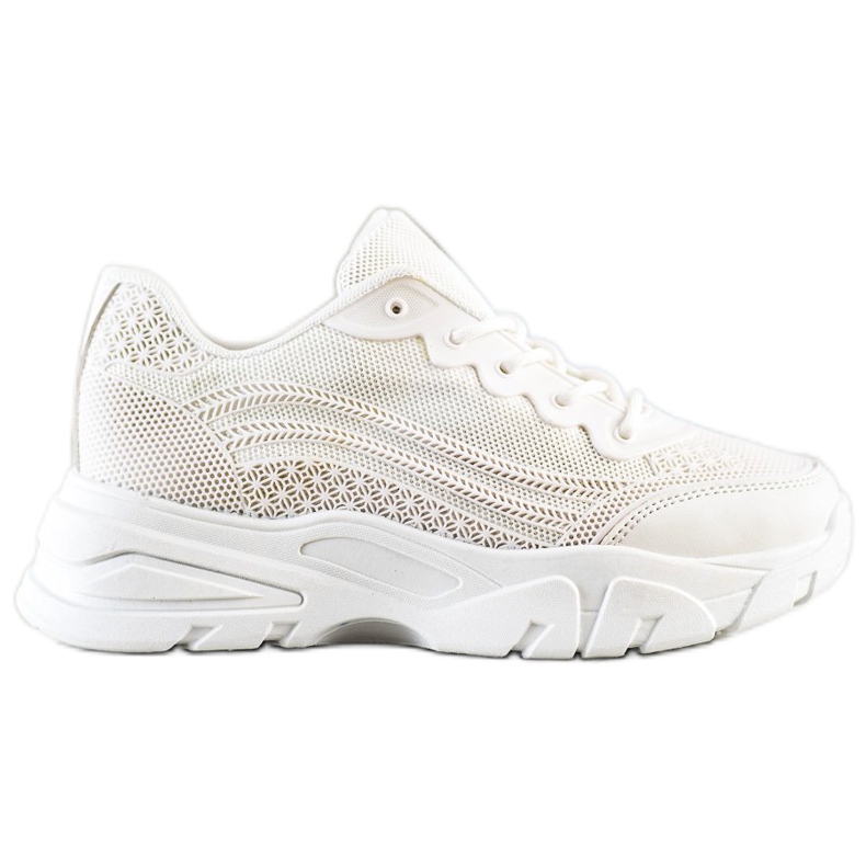 SHELOVET Zapatillas blancas blanco