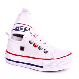 Zapatillas bajas clásicas para niños Big Star HH374089 Blanco