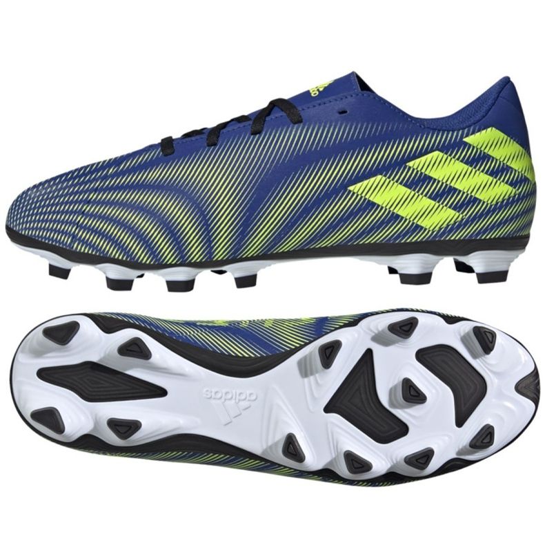 Botas de fútbol adidas Nemeziz.4 FxG M FW7408 multicolor azul