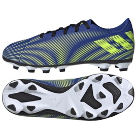 Botas de fútbol adidas Nemeziz.4 FxG Jr FY0822 multicolor azul