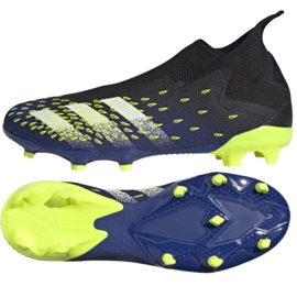 Botas de fútbol adidas Predator Freak.3 Ll Fg M FY0617 blanco, negro, real negro