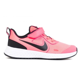 Zapatillas Nike Revolution 5 Psv Jr BQ5672-602 blanco rosa
