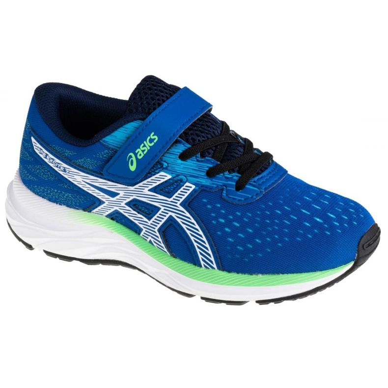 Asics Pre Excite 7 Ps Jr 1014A101-401 blanco azul marino azul
