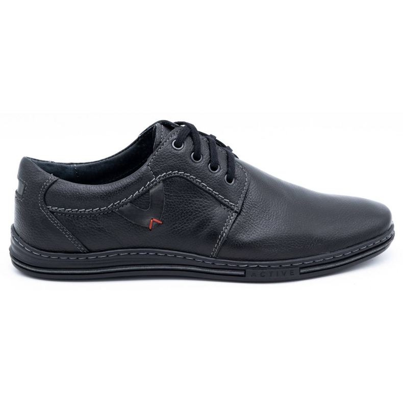 Mario Pala Zapato con cordones hombre negro 674