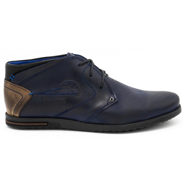 Polbut Zapato piel hombre C37SW azul marino
