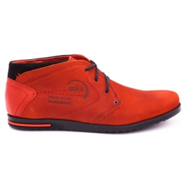 Polbut Zapatos piel hombre C37SW rojo Polbut Zapatos piel hombre C37SW rojo