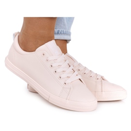 Zapatillas de Mujer en Piel Big Star HH274141 Light Pink rosa