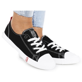 Zapatillas de Mujer Big Star FF274085 Negras y Rojas negro rojo