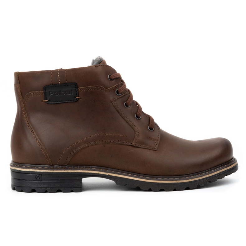 Polbut Botas de nieve marrones J35 para hombre marrón
