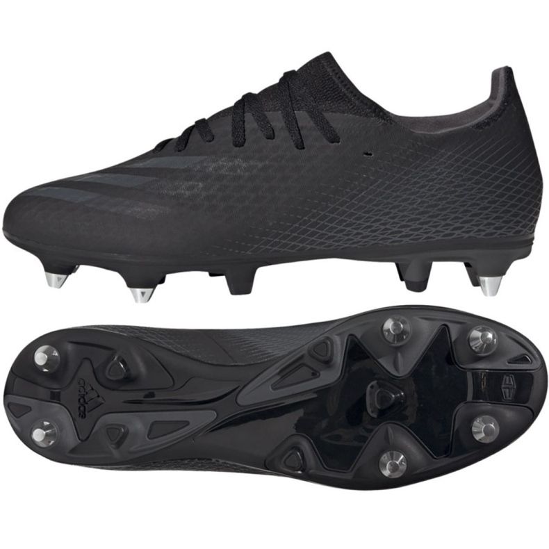 Botas de fútbol adidas X Ghosted.3 Sg M FZ3727 multicolor negro