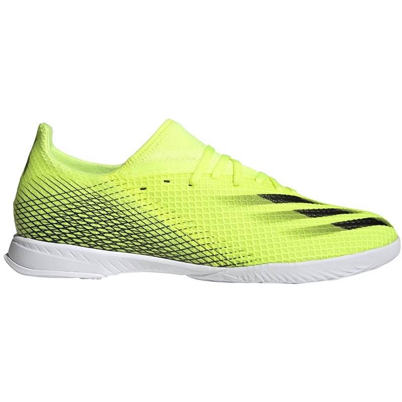 Adidas X Ghosted.3 en amarillo-negro-blanco zapatos de fútbol FW6937