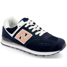 Calzado deportivo de mujer Sneakers Azul marino Last Minute blanco rosado