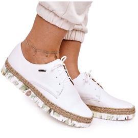 Zapato piel mujer Maciejka White 0293611 blanco