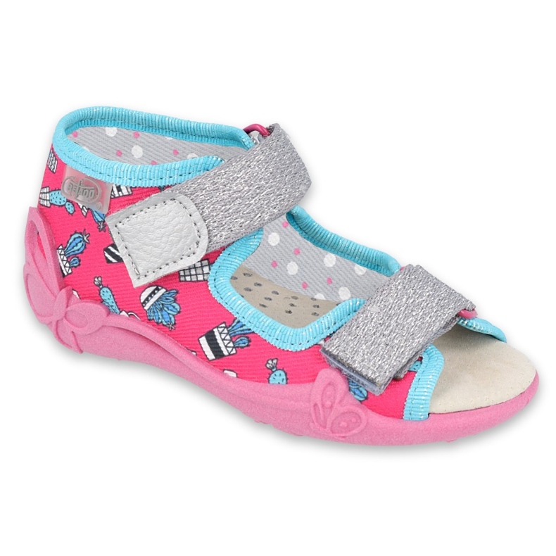 Calzado infantil befado amarillo 342P026 azul rosado plata