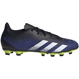 Botas de fútbol adidas Predator Freak.4 FxG azul marino-negro FY0625 negro, azul marino