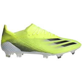 Botas de fútbol adidas X Ghosted.1 Fg amarillo-negro FW6898 amarillo, negro