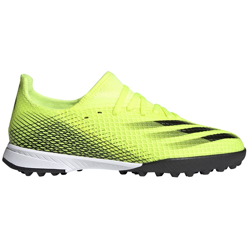 Botas de fútbol Adidas X Ghosted.3 Tf Junior amarillo-negro FW6926