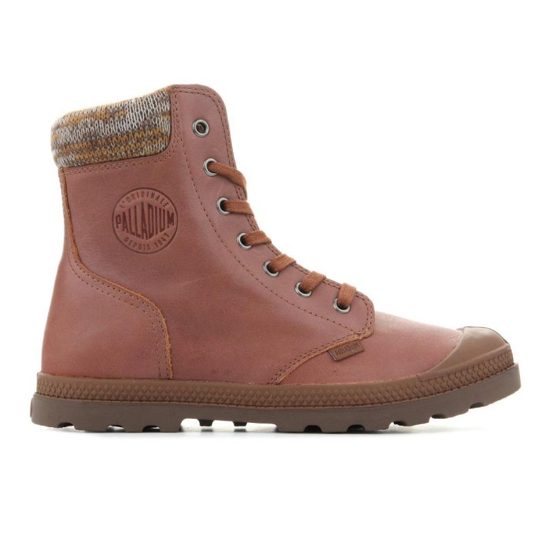 Zapatillas Palladium Pampa Knit M 95172-733-M marrón
