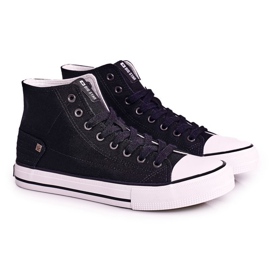 Zapatillas altas clásicas para hombre Big Star DD174249 Negro Zapatillas altas clásicas para hombre Big Star DD174249 Negro