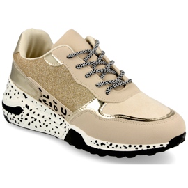 PS1 Zapatillas con cuña para mujer Gold Avery beige PS1 Zapatillas con cuña para mujer Gold Avery beige