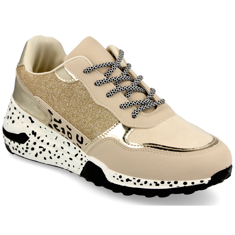PS1 Zapatillas con cuña para mujer Gold Avery beige