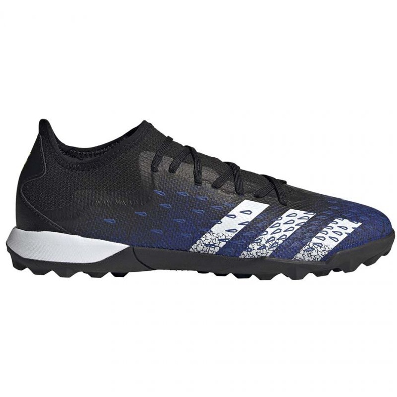 Botas de fútbol adidas Predator Freak .3 L Tf M FY0616 blanco, negro, azul marino azul marino