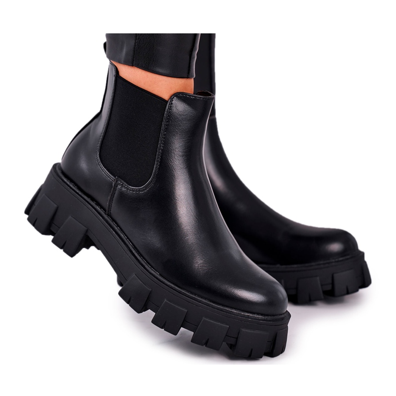 SEA Botines Mujer Jodhpur Boots Morie Black negro